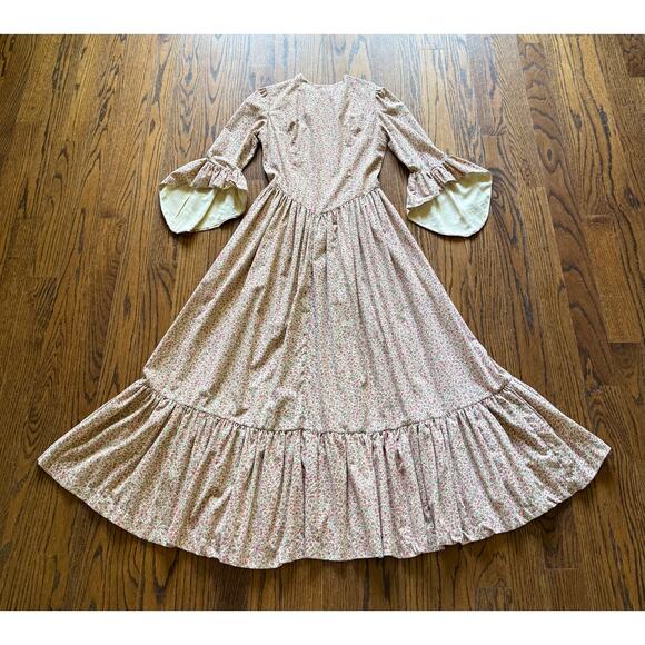 Size 10-12 Prairie Pioneer Victorian Colonial Costume Reenactment Trek Hamilton - Picture 3 of 12